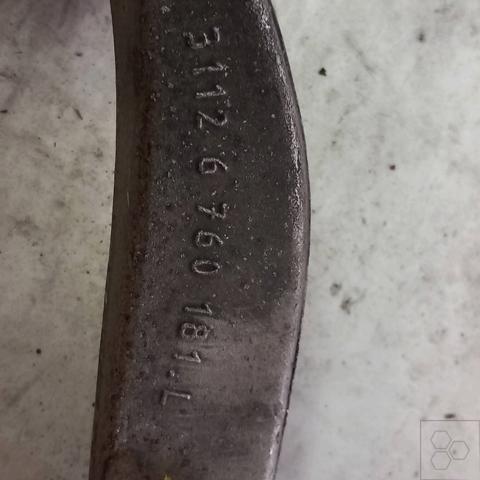 31126760181 BMW Brazo inferior izquierdo de la suspensión delantera  en stock Gandía
