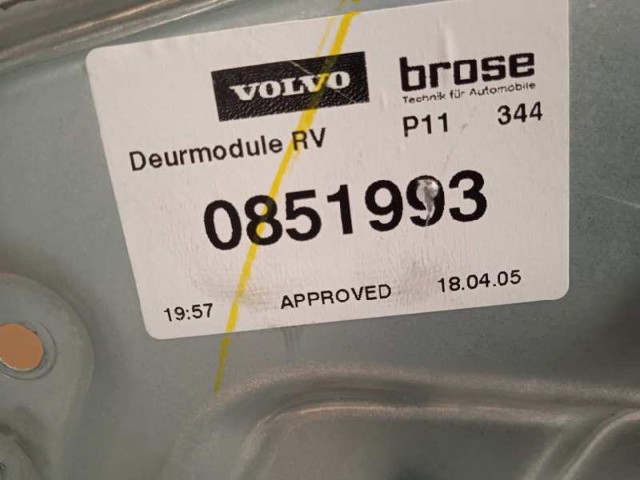 VOLVO 31253514 Mecanismo de elevalunas delantero derecha  en stock Valencia