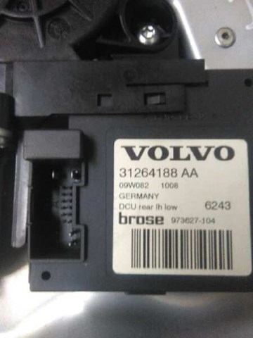 31253515 VOLVO Mecanismo de elevalunas de la puerta trasera izquierda  disponible Ourense