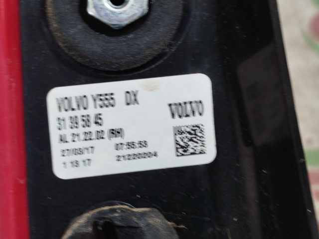 31395845 Piloto trasero derecho  en stock Sabadell