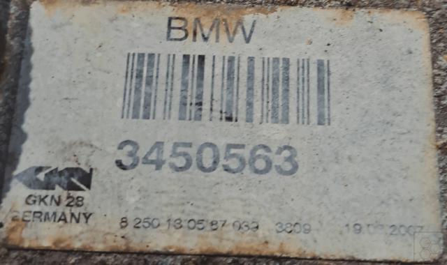 31603450565 BMW Semieje delantero izquierdo  en stock Huelva