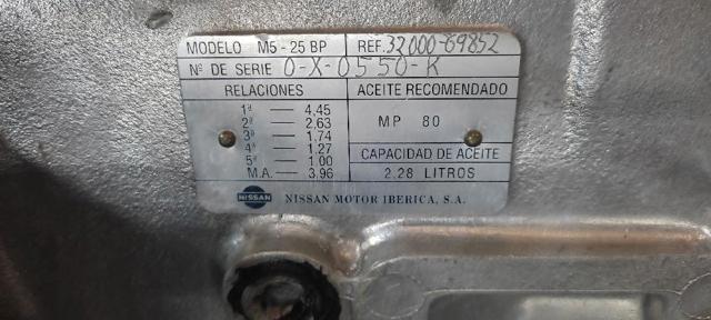 Caja de cambios manual Nissan Patrol  SUV comprar en España