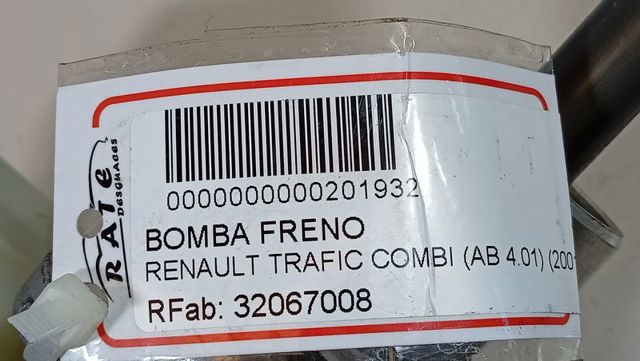 32067008 RENAULT Cilindro maestro de frenos comprar Madrid