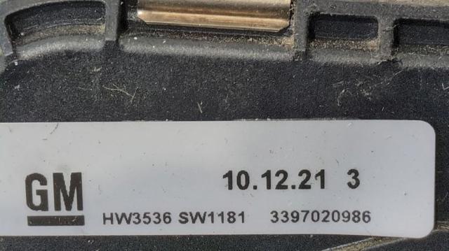 OPEL 3397020986  comprar en Ponferrada