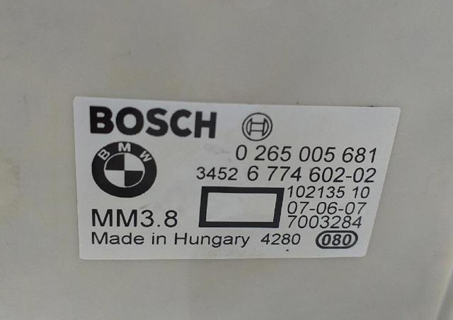 Sensor de aceleración longitudinal 34526774602 BMW