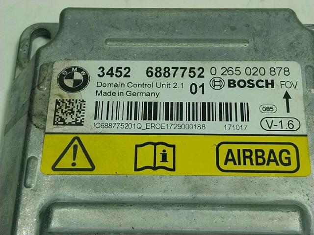 34526887752 BMW Módulo de control de airbag comprar Bilbao