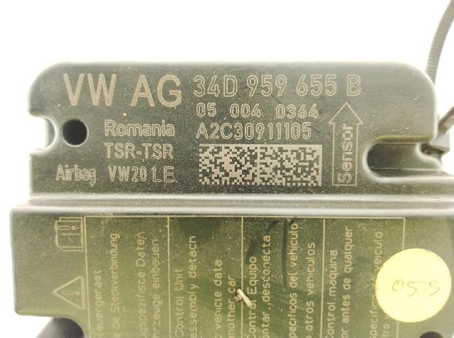VAG 34D959655B Módulo de control de airbag  en stock Terrassa
