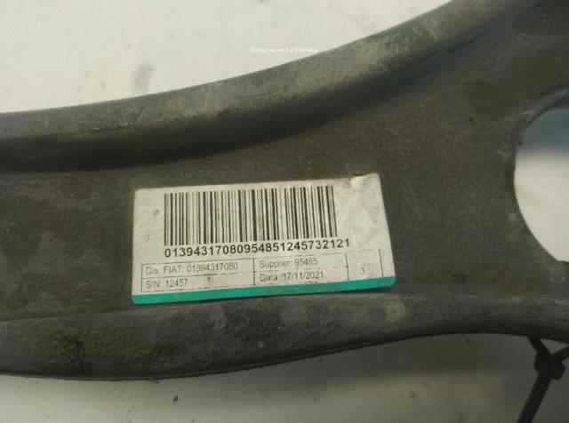 PEUGEOT 3521P1 Brazo inferior derecho de la suspensión delantera  en stock Salamanca