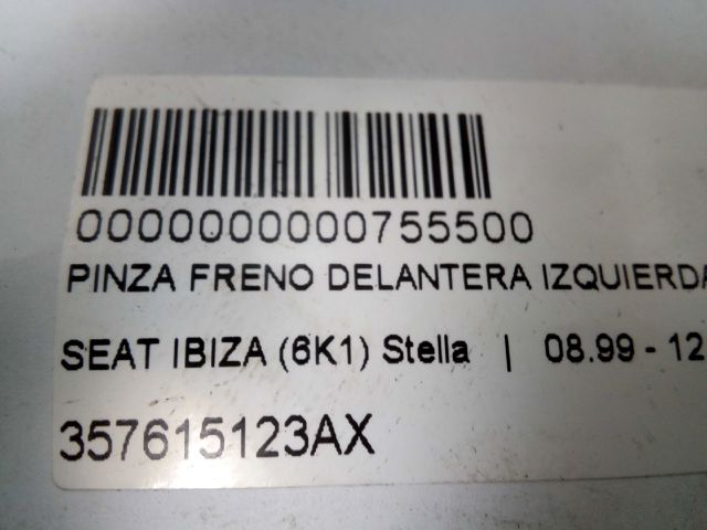 VAG 357615123AX Pinza de freno delantera izquierda  comprar en Ponferrada