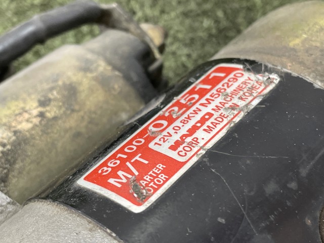 3610002511 HYUNDAI Motor de arranque  en stock Huelva