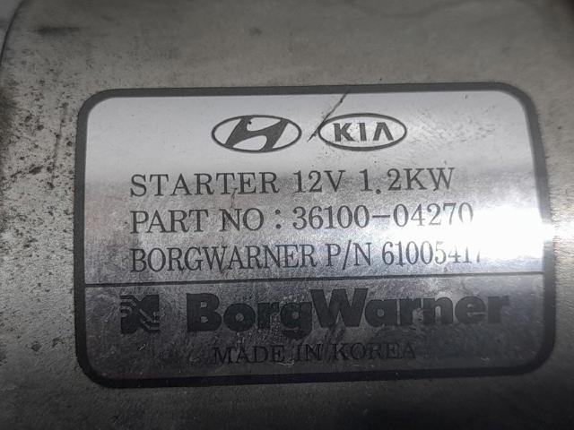 3610004270 HYUNDAI Motor de arranque  disponible Ourense