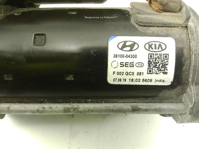 HYUNDAI 3610004300 Motor de arranque  comprar en Ponferrada