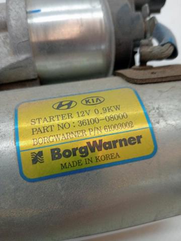 HYUNDAI 3610008000 Motor de arranque comprar Tarragona