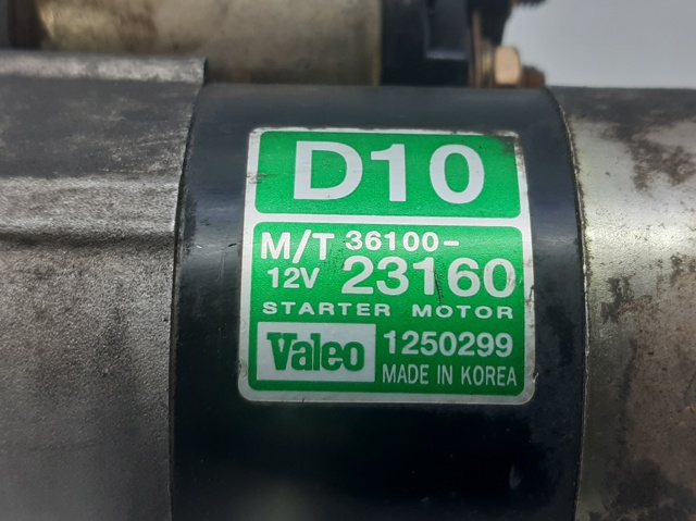 HYUNDAI 3610023160 Motor de arranque comprar Pamplona