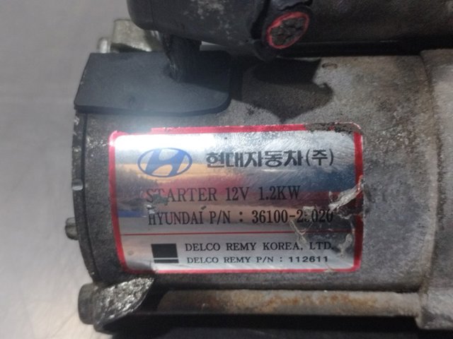 HYUNDAI 3610025020 Motor de arranque  disponible Lugo