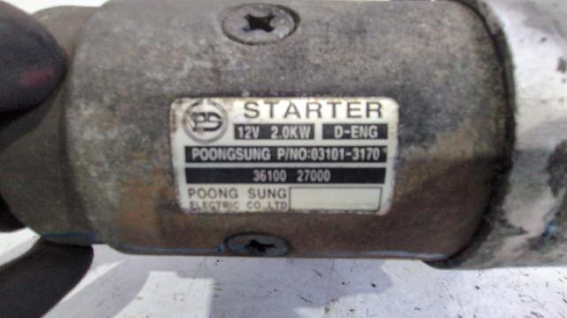 3610027000 HYUNDAI Motor de arranque  comprar en Lleida