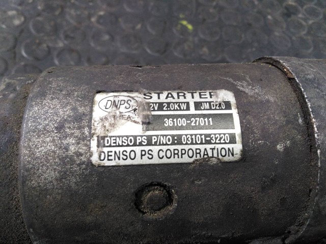 3610027011 HYUNDAI Motor de arranque comprar Alcalá
