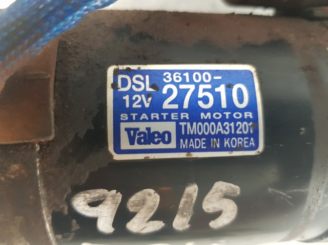 HYUNDAI 3610027510 Motor de arranque  comprar en Murcia