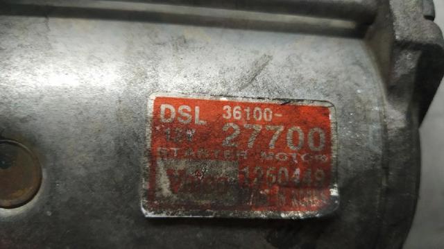HYUNDAI 3610027700 Motor de arranque  disponible Valladolid