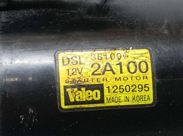 361002A100 HYUNDAI Motor de arranque comprar Madrid