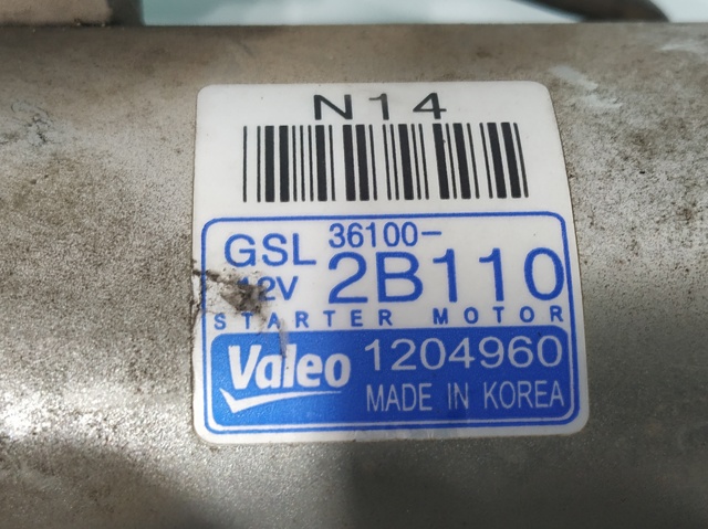 361002B110 Motor de arranque comprar Sevilla