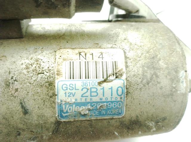 HYUNDAI 361002B110 Motor de arranque comprar Pamplona