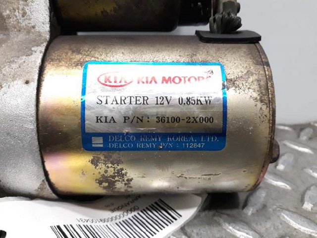 HYUNDAI 361002X000 Motor de arranque comprar Pamplona