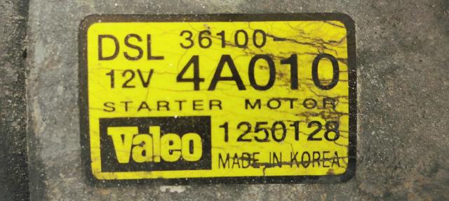 361004A010 Motor de arranque  disponible Málaga