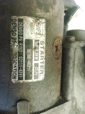 HYUNDAI 361004X211 Motor de arranque  comprar en Ponferrada