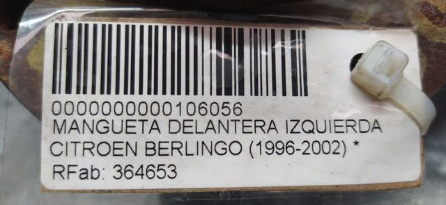 PEUGEOT 364653 Mangueta delantera izquierda  comprar en Albacete