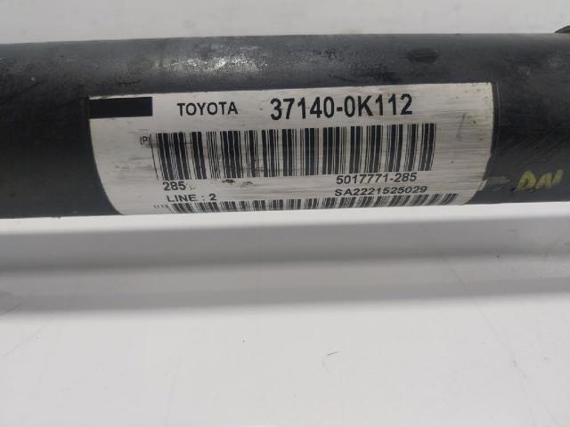 TOYOTA 371400K112 Árbol de transmision delantero  en stock Terrassa