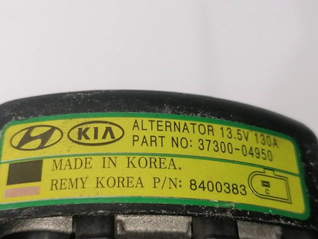 HYUNDAI 3730004950 Alternador  en stock Terrassa