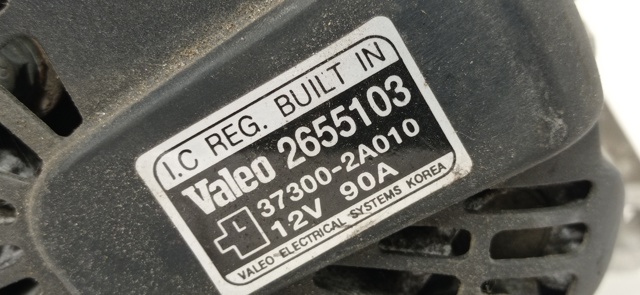 HYUNDAI 373002A010 Alternador  disponible Valladolid