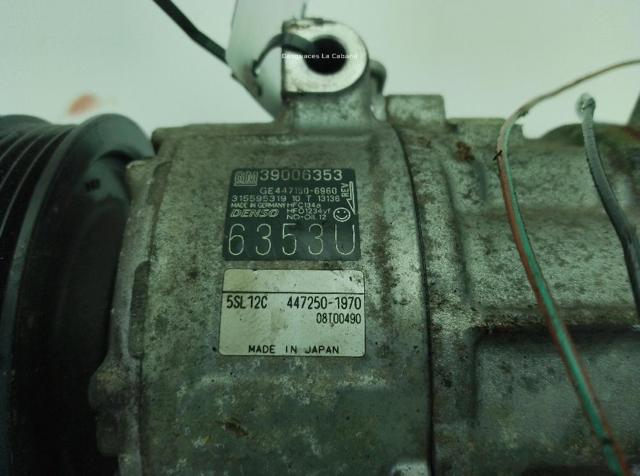 OPEL 39006353 Compresor de aire acondicionado  disponible Lugo
