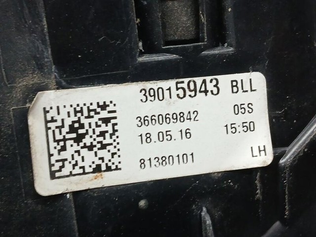 39015943 Piloto trasero exterior izquierdo  comprar en Pontevedra