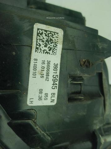 39015945 Piloto trasero exterior izquierdo  en stock Castellón