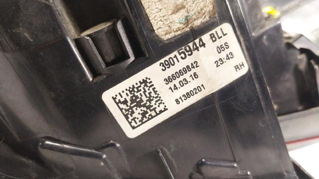 OPEL 39099015 Piloto trasero exterior derecho  comprar en Albacete