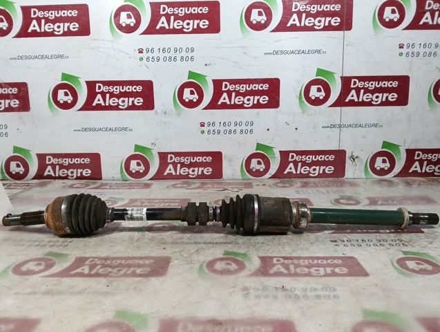 Árbol de transmisión delantero derecho 39100BB02B NISSAN