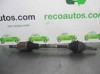 Árbol de transmisión delantero izquierdo 391016613R RENAULT