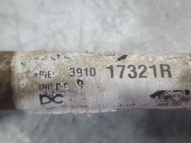 391017321R RENAULT Semieje delantero izquierdo  en stock Gandía