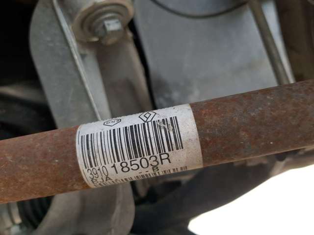 Árbol de transmisión delantero izquierdo 391018503R Renault (RVI)