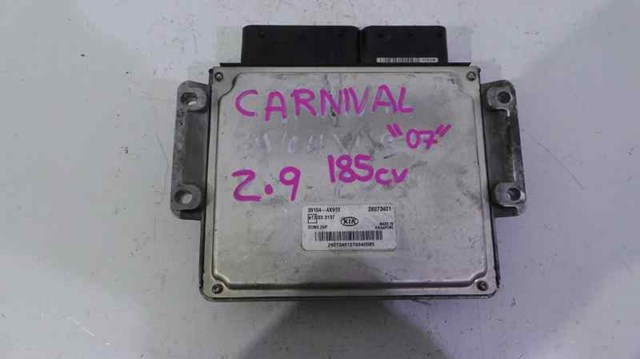 Centralita motor uce para kia carnival / grand carnival iii (vq) (2006-...) 2.9 crdi j3 391044X910