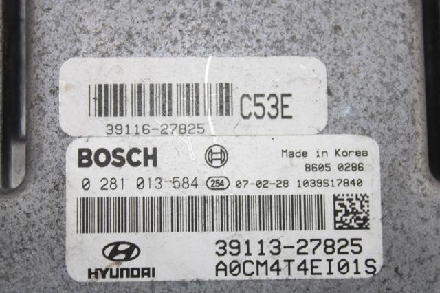 HYUNDAI 3911327825 ECU  en stock Valencia