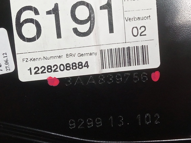 3AA839756 VAG