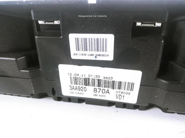 3AA920870A VAG Tablero de instrumentos  disponible Vigo