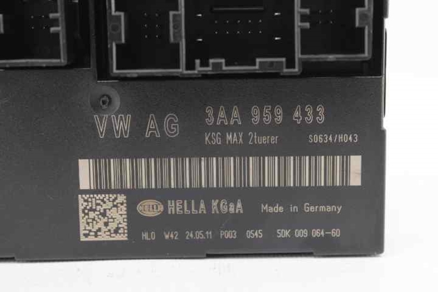 3AA959433 VAG Módulo de confort  disponible Vigo