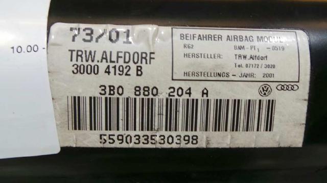 VAG 3B0880204A Airbag lateral comprar Tarragona