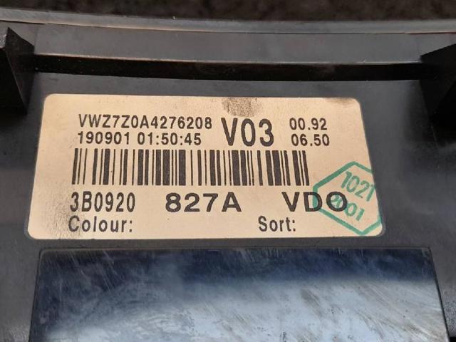 VAG 3B0920827A Cuadro instrumentos comprar Tarragona