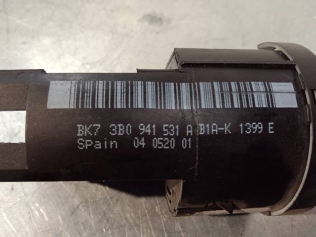 3B0941531A VAG Interruptor de luces en el tablero comprar Bilbao