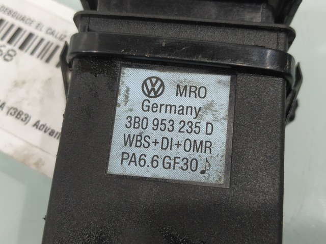 3B0953235D VAG Botón de emergencia  disponible Ourense